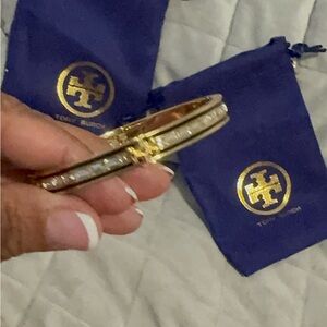 Tory Burch Gold and Silver Accent Bracelet